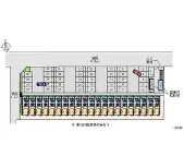 ★手数料０円★郡山市富久山町久保田字古坦　月極駐車場（LP）